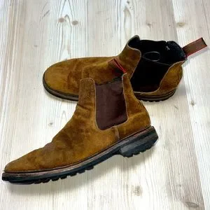 Itshide | Shoes | Itshide Commando Brown Suedechelsea Boots  display picture 3
